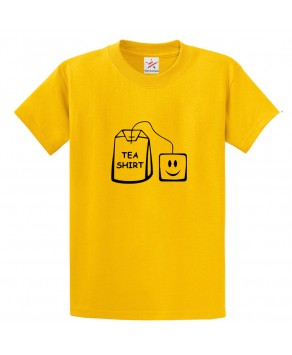 Tea Shirt Classic Funny Unisex Kids and Adults T-Shirt For Tea Lovers